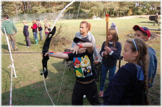 Wycieczka szkolna - Sportowa Osada wrzesień 2012